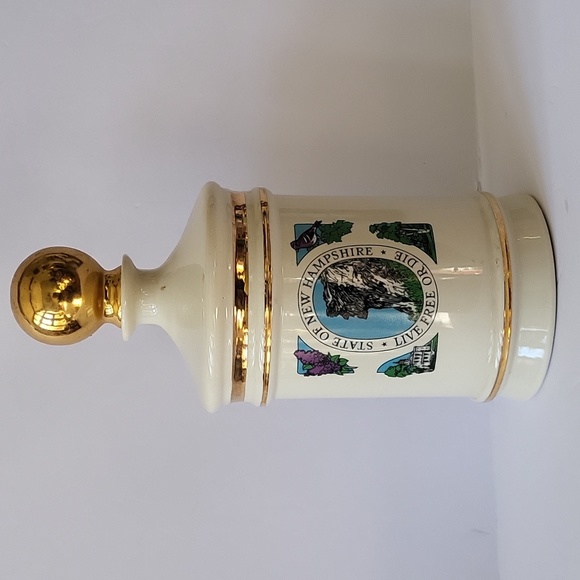 New Hampshire State Liquor Commission Decanter 1974 Royal Haliburton China - Picture 9 of 16